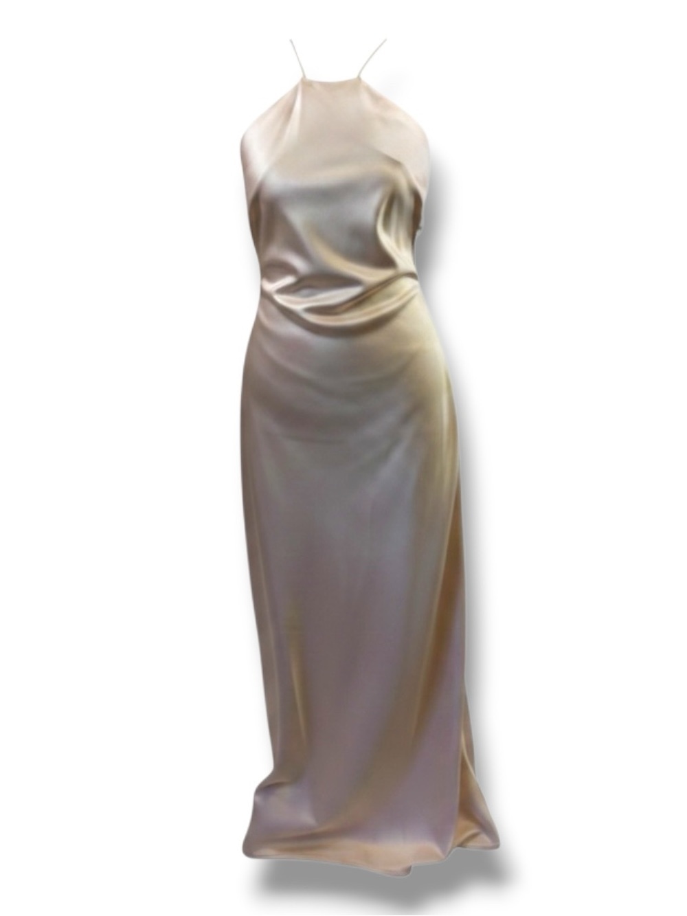 SIGNIFICANT OTHER Revolve Halter Neck Maxi Dress in Light Pink Size 8